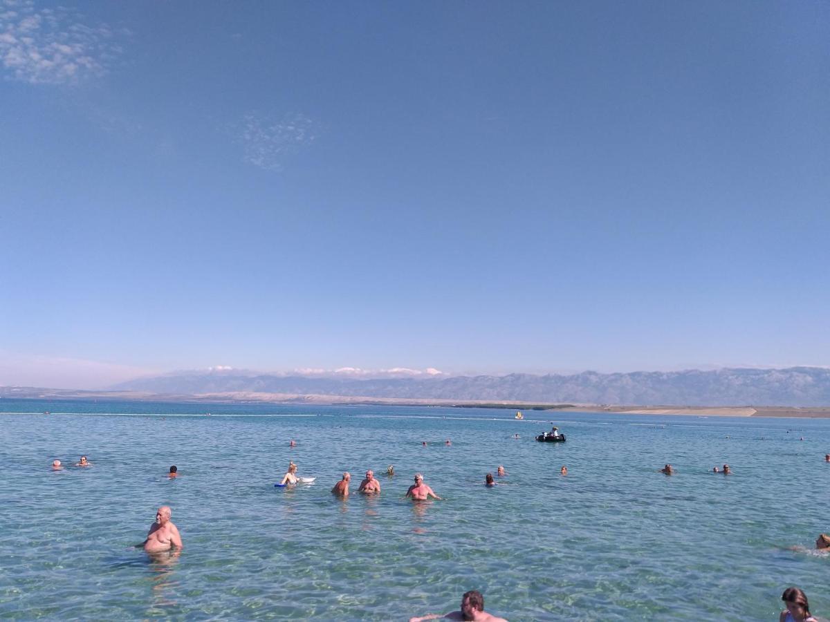 Familien Ferienhaus Vir Croatia 150M Strand Restaurant Einkaufen Dış mekan fotoğraf