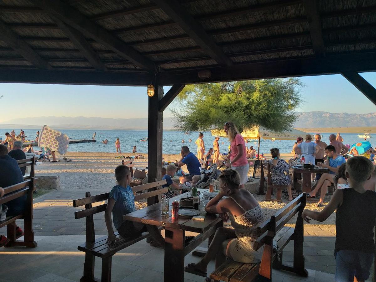 Familien Ferienhaus Vir Croatia 150M Strand Restaurant Einkaufen Dış mekan fotoğraf